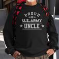 Proud Us Army Uncle Light Military Family Patriot Sweatshirt Gifts for Old Men