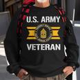 Proudly Served Us Army Veteran E8 First Sergeant Sweatshirt Gifts for Old Men