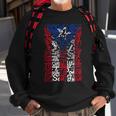 Pueblos En La Bandera De Puerto Rico Cities Of Puerto Rico Sweatshirt Gifts for Old Men