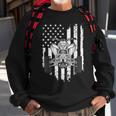 Quad Biker Usa America Flag Gift Four Wheeler Atv Quad Bike Sweatshirt Gifts for Old Men
