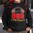 Race Car Birthday Party Matching Family Dad Pit Crew Sweatshirt Gifts for Old Men