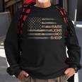 Raise Lions Not Sheep Patriotic Lion American Flag Patriot Sweatshirt Gifts for Old Men