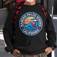 Rancho Palos Verdes California Ca Vintage Nautical Waves Des Sweatshirt Gifts for Old Men