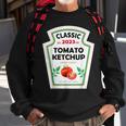 Red Ketchup Diy Costume Matching Couples Groups Halloween Sweatshirt Gifts for Old Men