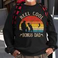 Reel Cool Bonus Dad Fishing Fathers Day Gift Sweatshirt Gifts for Old Men