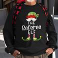 Referee Elf Group Christmas Pajama Party Sweatshirt Gifts for Old Men