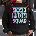 Retro 2023 Prom Squad 2022 Graduate Prom Class Of 2023 Gift Sweatshirt Gifts for Old Men