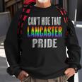 Retro 70S 80S Style Cant Hide That Lancaster Gay Pride Sweatshirt Gifts for Old Men