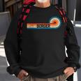 Retro Borger Vintage City Borger Sweatshirt Gifts for Old Men