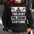 Retro Thanksgiving Pilgrim Costume Turkey Day Boys Sweatshirt Gifts for Old Men