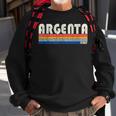 Retro Vintage 70S 80S Style Argenta Italy Sweatshirt Gifts for Old Men