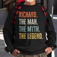 Richard The Best Man Myth Legend Funny Best Name Richard Sweatshirt Gifts for Old Men