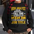 Risk Analyst Job Title Risk Assessor Investigator Sweatshirt Gifts for Old Men Risk Analyst Job Title Risk Assessor Investigator Sweatshirt Gifts for Old Men