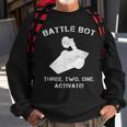 Robot Combat Fighting Battle Bot Three Two One Activate Gift For Mens Sweatshirt Gifts for Old Men