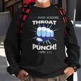 Rock Paper Scissors Throat Punch I Win Cool Sweatshirt Gifts for Old Men