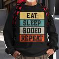Rodeo Cowboy Cowgirl Retro Vintage Gift Sweatshirt Gifts for Old Men