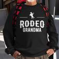 Rodeo Grandma Cowgirl Wild West Horsewoman Ranch Lasso Boots Gift For Womens Sweatshirt Gifts for Old Men