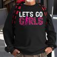 Rodeo Western Country Southern Cowgirl Lets Go Girls Sweatshirt Gifts for Old Men