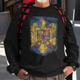 Romanian Pride Coat - Of Arms Of Romania Heritage Celtic Sweatshirt Gifts for Old Men