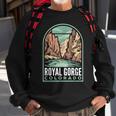 Royal Gorge Colorado Vintage Sweatshirt Gifts for Old Men