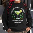 Run Like There's A Margarita Waiting At The Finish Line Sweatshirt Gifts for Old Men