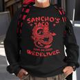 Sanchos Tacos Soft Or Hard We Deliver Apparel Sweatshirt Gifts for Old Men