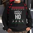 Santas Favorite Ho Ugly Christmas Sweater Sweatshirt Gifts for Old Men