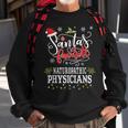 Santa's Favorite Naturopathic Physicians Christmas Party Sweatshirt Gifts for Old Men