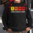 Sarcasm Primary Elements Of Humor Science S Ar Ca Sm Sweatshirt Gifts for Old Men