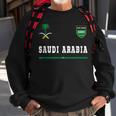 Saudi Arabia SportSoccer Jersey Flag Football Sweatshirt Gifts for Old Men