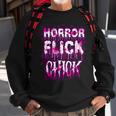 Scary Horror Movie Flick Chick Scary Sweatshirt Gifts for Old Men