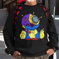 Scary Zombie Cuddly Toy Horror Voodoo Doll Sweatshirt Gifts for Old Men