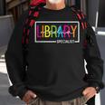 School Library Media Specialist Sweatshirt Gifts for Old Men