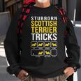 Scottish Terrier Stubborn Tricks Sweatshirt Gifts for Old Men