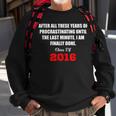 Senior Class Of 2016 Graduation S Sweatshirt Gifts for Old Men