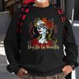 Senora Lady Roses Mexican Dead Day Of Dia De Los Muertos Sweatshirt Gifts for Old Men