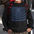 Sheldon Nerdy Two Black Holes Collide Space Science Sweatshirt Gifts for Old Men