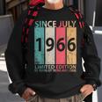 Since July 1966 Ltd Edition Happy 55 Years Of Being Awesome Sweatshirt Gifts for Old Men