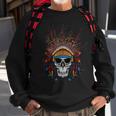 Skull And Headdress Native American Gift Indian Sweatshirt Gifts for Old Men