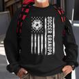 Soccer Grandpa American Flag Proud Grandpa Fathers Day Sweatshirt Gifts for Old Men