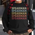 Spearman Texas Spearman Tx Retro Vintage Text Sweatshirt Gifts for Old Men