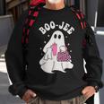 Spooky Season Cute Ghost Halloween Costume Boo-Jee Boujee Sweatshirt Gifts for Old Men