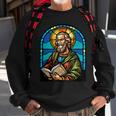 St Paul Stained Glass Sweatshirt Gifts for Old Men