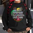 You Can Still Start Over Failure Positive Quotes Frustration Sweatshirt Gifts for Old Men