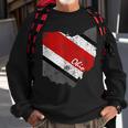 State Of Ohio Pride Striped Silhouette Vintage Graphic Sweatshirt Gifts for Old Men