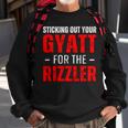 Sticking Out Your Gyatt For The Rizzler Rizz Ironic Meme Sweatshirt Gifts for Old Men