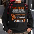 I Am The Storm Multiple Sclerosis Warrior Sweatshirt Gifts for Old Men