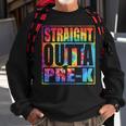 Straight Outta Prek Class Of 2023 Graduation Tie Dye Gift Sweatshirt Gifts for Old Men
