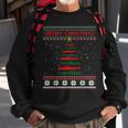 Submarine Navy Military Tree Ugly Christmas Sweater Sweatshirt Gifts for Old Men