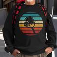 Sunset Us Flag Pickleball Addict Player Paddleball Lover Sweatshirt Gifts for Old Men